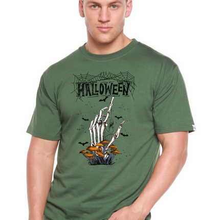 Halloween Men's Bamboo Viscose/Organic Cotton Short Sleeve Graphic T-Shirt