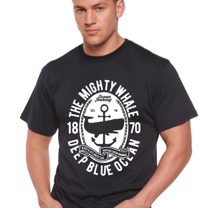 The Mighty Spun Bamboo® Men's Bamboo Viscose/Organic Cotton Short Sleeve Graphic T-Shirt