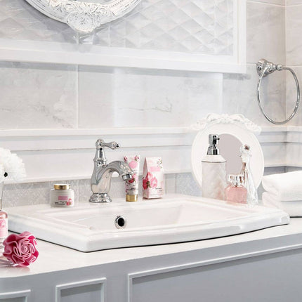 Spa Gift Basket - Wild Rose & Raspberry Leaf In Bath Caddy