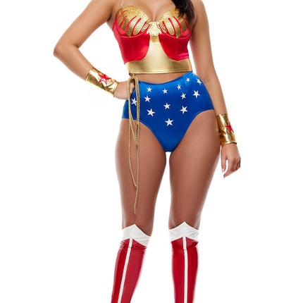 What a Woman 6-Piece Superhero Costume Set