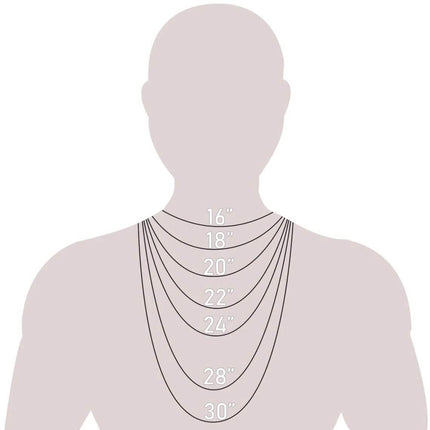 14K Yellow Gold Rope Diamond Cut Chain Necklace