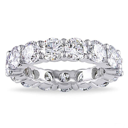 4MM Round Luxury Eternity Band