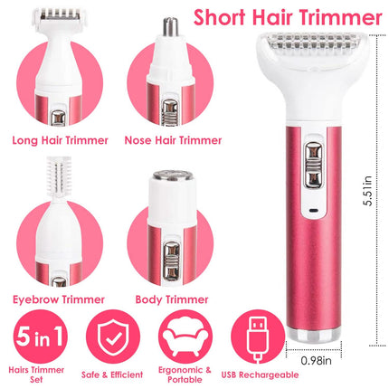 5-in-1 Lady Electric Razor