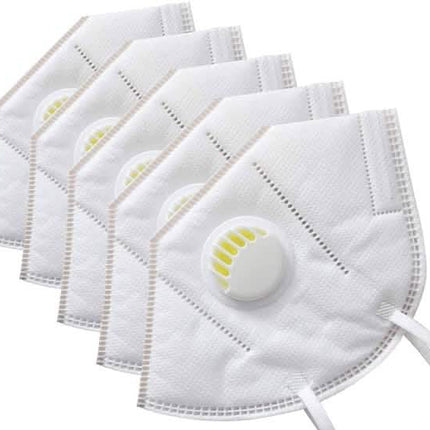 5 Layers KN95 Face Mask with Breathing Valve