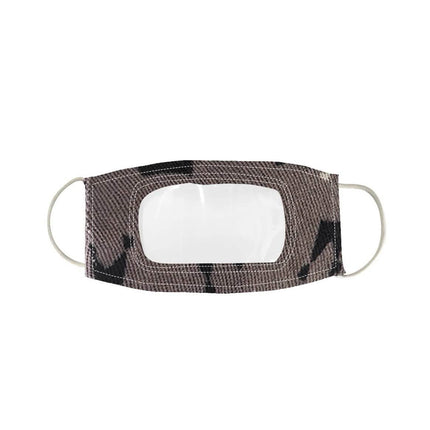 5-Pack: Custom Fashion Smile Communicator Face Mask