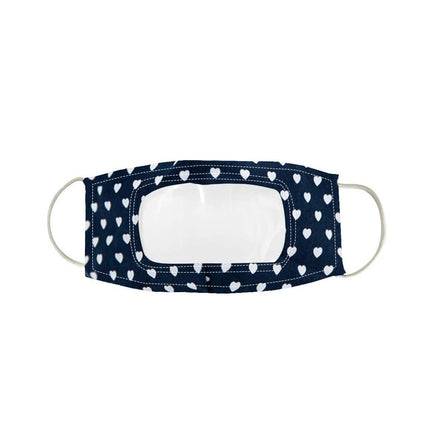 5-Pack: Custom Fashion Smile Communicator Face Mask