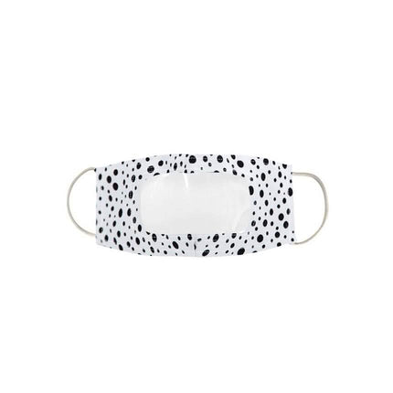 5-Pack: Custom Fashion Smile Communicator Face Mask