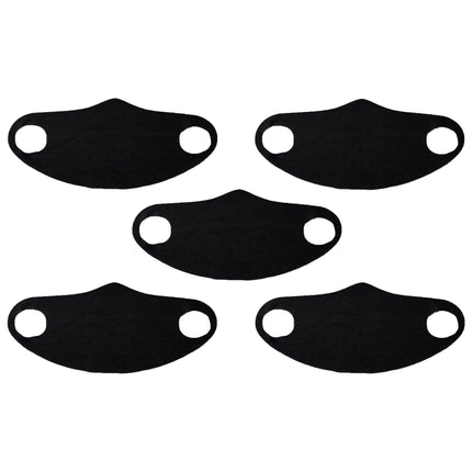 5-Pack: Men's & Women's Washable Reusable Stretch Fabric Seamless Face Mask