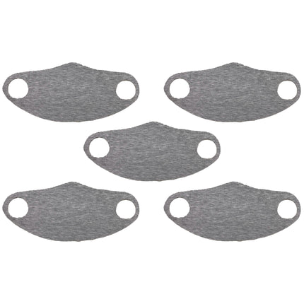 5-Pack: Men's & Women's Washable Reusable Stretch Fabric Seamless Face Mask