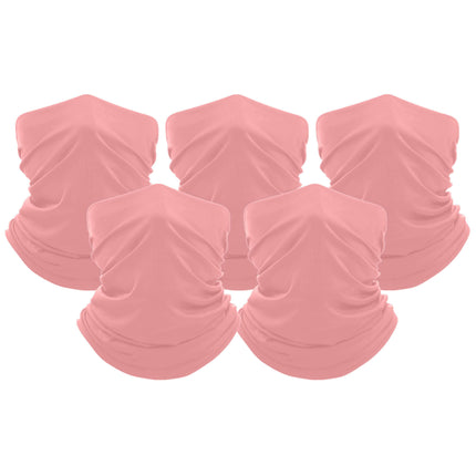 5-Pack: Unisex Moisture Wicking Gaiter Face Neck Scarf Bandanna