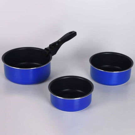 5-Piece: Chef's Star Nonstick Cooking Pot Set