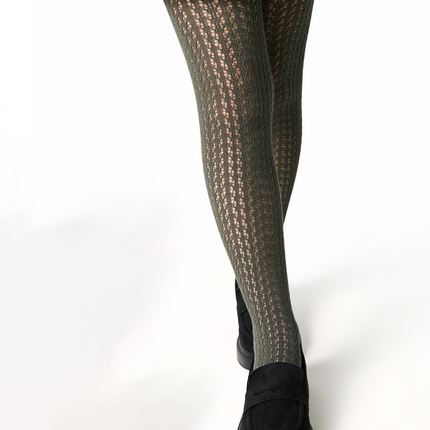 Conte-Kids Cotton Tights Miss 618 - Mesh Pattern