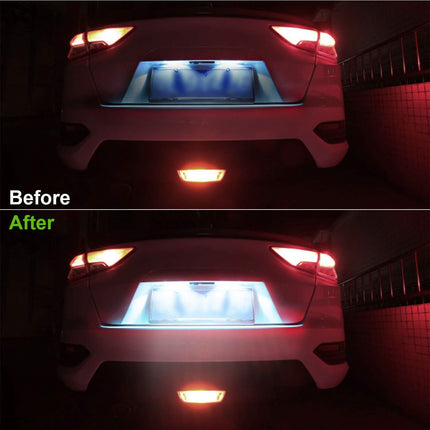 50-Piece: LED Car Light Bulbs
