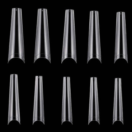 500-Piece: Long False Finger Nails