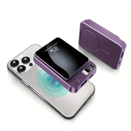 5000mAh Magnetic Wireless Charging Bank 22.5W Fast Charging