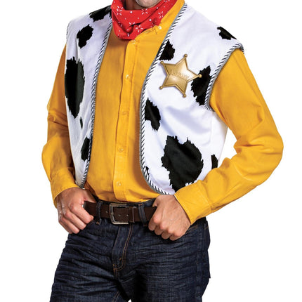 Disguise Mens Toy Story Woody Adult Kit Halloween Costume