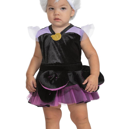 Little Mermaid Ursula Baby Dress Toddler Costume Size 6-12 Months