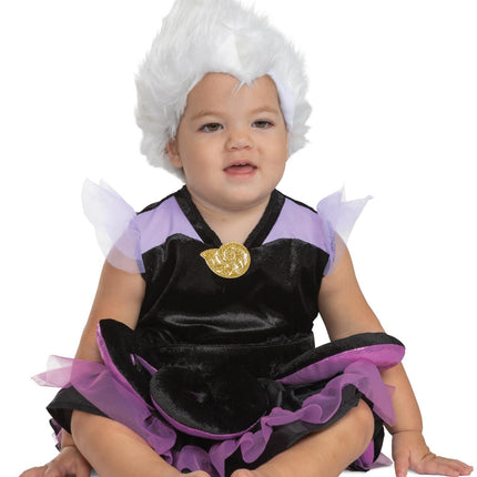 Little Mermaid Ursula Baby Dress Toddler Costume Size 6-12 Months
