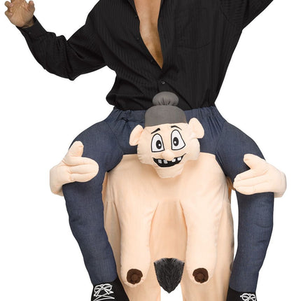 Carry Me Ride A Cougar Old Lady Adult Costume