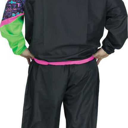 80's Men's Track Suit Retro Adult Costume Plus Size