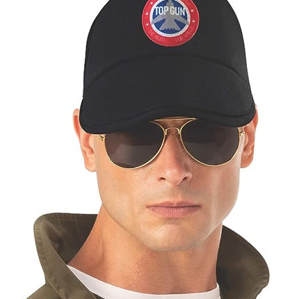 Top Gun Pilot Cap Hat Costume Accessory Adult Size