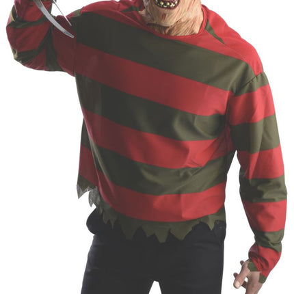 Freddy Krueger Costume Sweater and Mask Size X-Small Teen