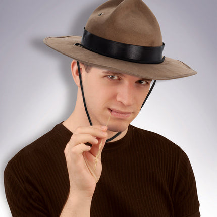 Mountie Brown Sheriff Adult Hat