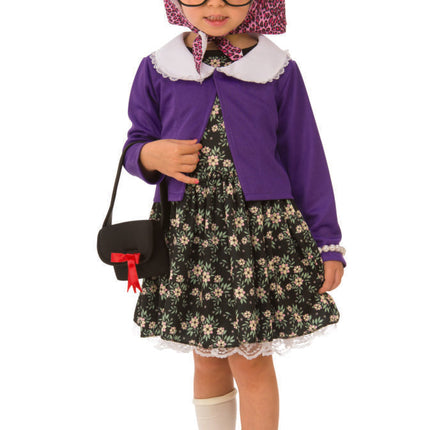Little Old Woman 100 Days Of School Child's Costume Size X-Small 2-4