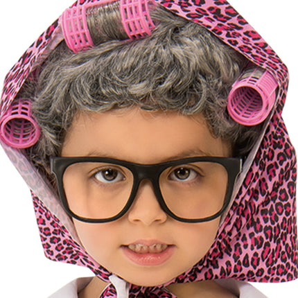 Little Old Woman 100 Days Of School Child's Costume Size Small 4-6