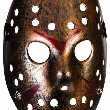 Bronze Jason Friday The 13th Hockey Mask