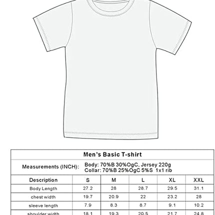 Men's Bamboo Viscose/Organic Cotton Short Sleeve Contrast Stitch T-Shirt