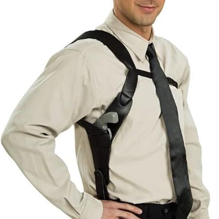 Shoulder Gun Holster Black Costume Accessory