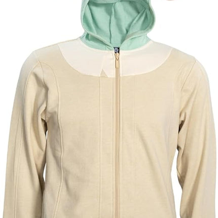 Star Wars Yoda Kids Hoodie Mask with Ears – Boys Costume Hoodie