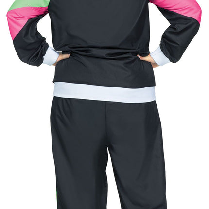 80's Track Sweat Suit Adult Costume 2X 22-24