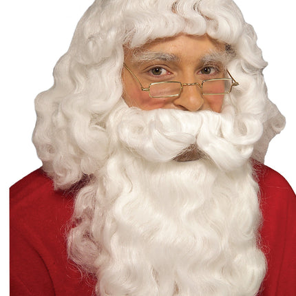 Forum Deluxe Santa Wig and Beard Set