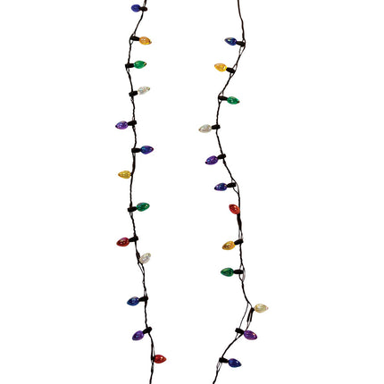 Christmas Light Bulb Necklace Light Up