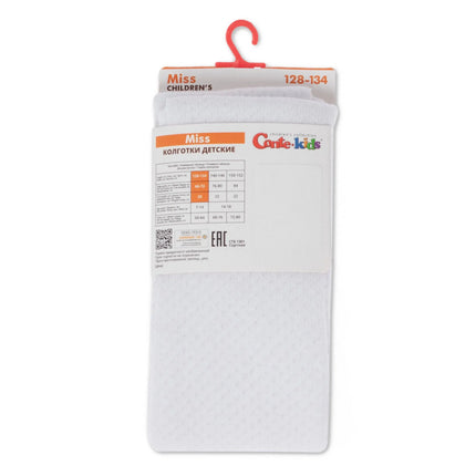 Conte-Kids Cotton Tights Miss 616 - Mesh Pattern