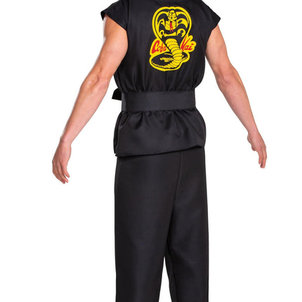 Cobra Kai Karate Gi Black Classic Costume Adult Large/X-Large