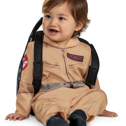 Ghostbusters Classic Jumpsuit with Proton Pack Toddler Costume 12-18 Months