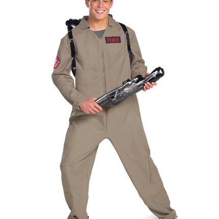 Ghostbusters Spangler Jumpsuit and Proton Pack Jumpsuit Deluxe Costume XL 42-46