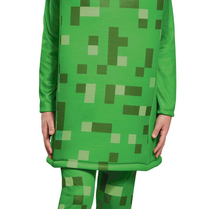 Creeper Prestige Minecraft Child Costume Large 10-12