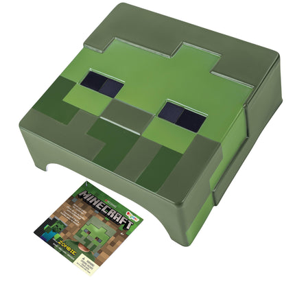 Zombie Minecraft Costume Half Mask Child Size