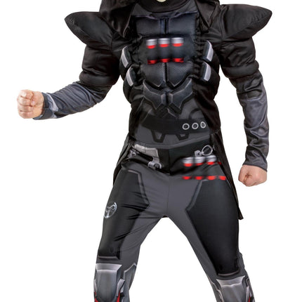Overwatch Reaper Muscle Jumpsuit Child Costume Small 4-6