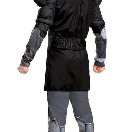 Overwatch Reaper Muscle Jumpsuit Child Costume Small 4-6