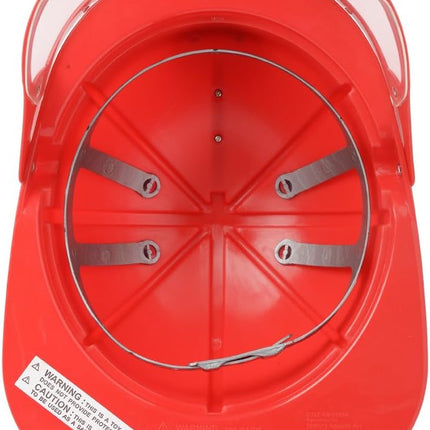 Firefighter Helmet with Movable Visor and Adjustable Headband Adult and Child