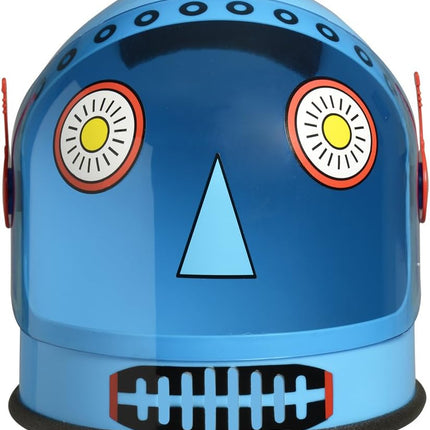 Space Robot Blue Alien Helmet Child Hat