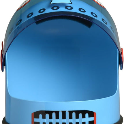 Space Robot Blue Alien Helmet Child Hat