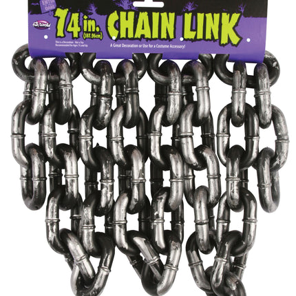 74" Realistic Chain Prisoner Convict Jailbird Accessory