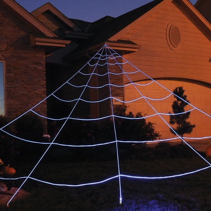 24 Foot Mega Yard Spider Web Halloween Decoration