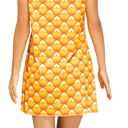 Pineapple Flirty Fruit Dress Adult Costume M/L 10-14